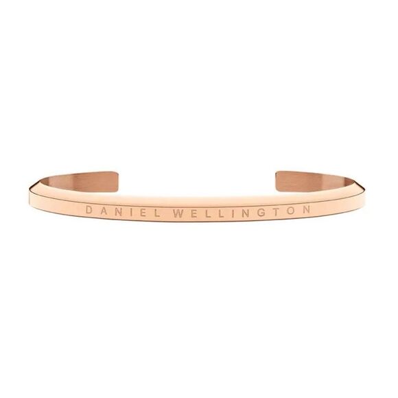 Daniel Wellington Rose Gold Minimalist Cuff Bracelet Unisex - Picture 4 of 10